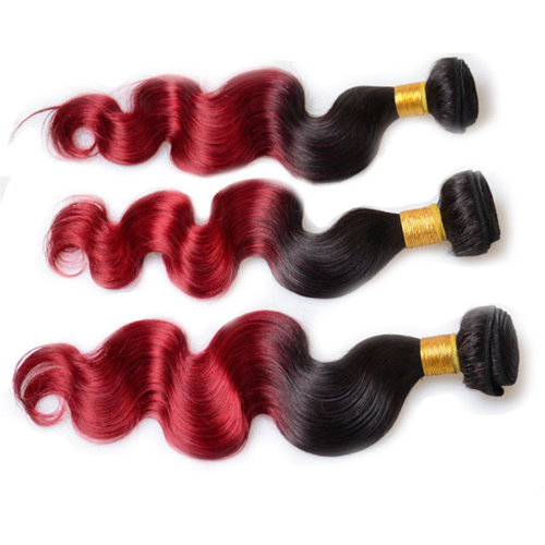 1B/Burg Single Body Wave Bundles 100% Unprocessed Body Wave Human Hair 3 Bundles Hair Bundle 100gx3