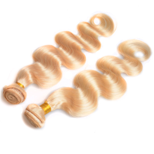 #613 Blonde Brazilian Remy Body Wave Single Body Wave Bundles 100% Unprocessed Body Wave Human Hair 3 Bundles Hair Bundle 100gx3