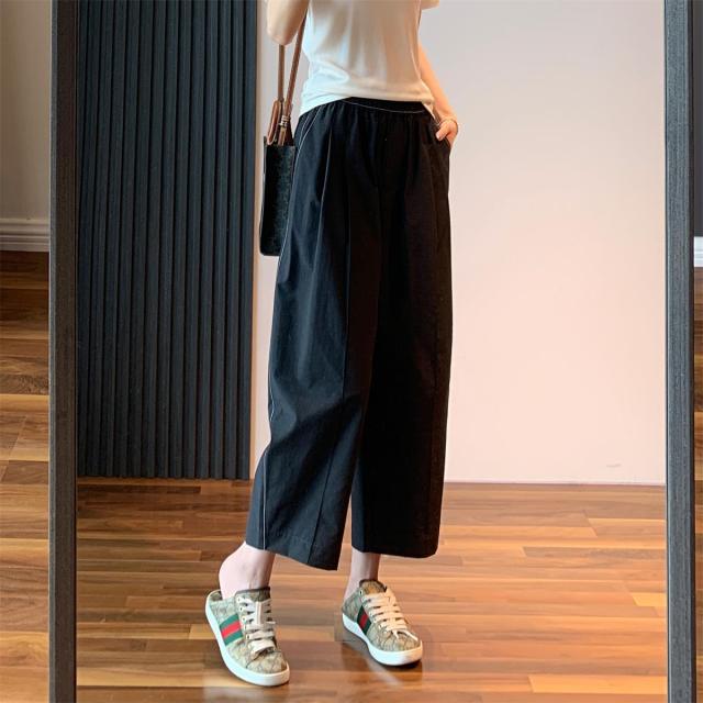Unlimited repurchase God pants back to Japan original imported triacetate all pairs of air pants wide-leg pants