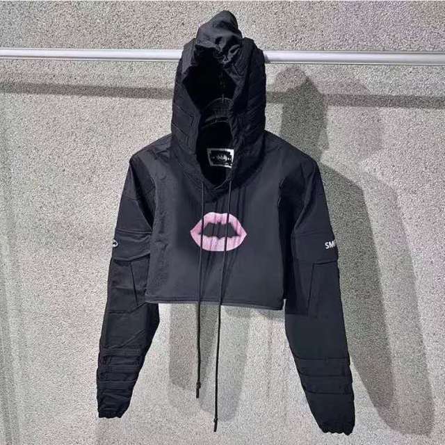 Dark Knight project hoodie detachable hoodie a variety of ways to wear the head short body niche designer