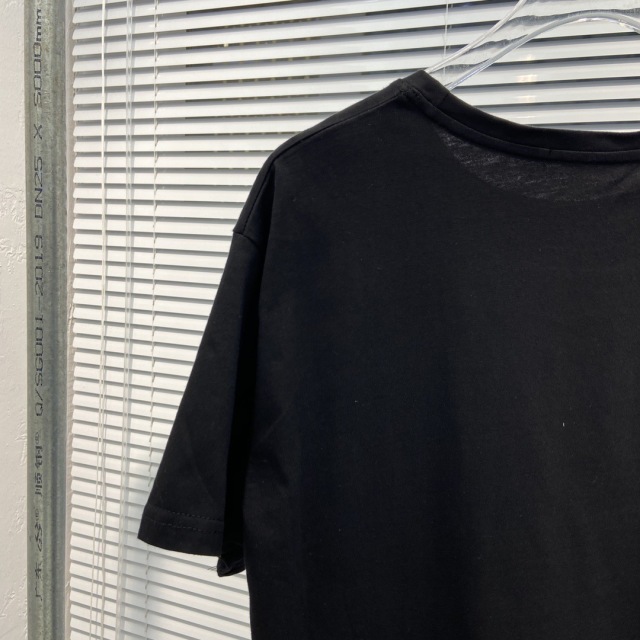 100% cotton and handmade Short sleeve T-shirt design sense female niche mesh bow T-shirt summer T-shirt top