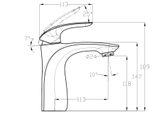 CL-20701S Washbasin faucet