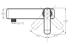 CL-20807 Shower faucet