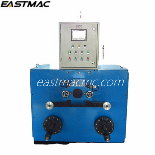 Size 400 500 630 shaft type semi-automatic winding machine for easy operation