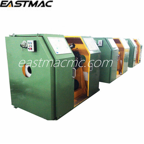 High speed eccentric tangential type non-metallic taping machine for wrapping tapes on cable