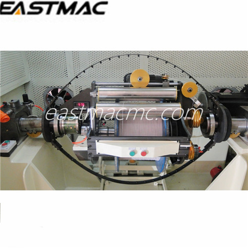 High speed triple pair-twist machine for network cable
