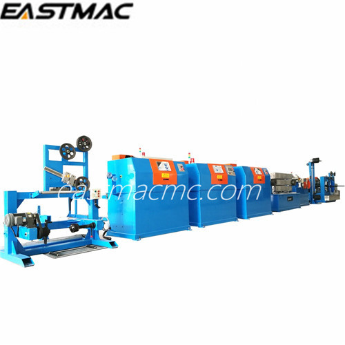 Hot sale High speed Multi-layer concentric horizontal tape wrapping machine for cables with remote control system