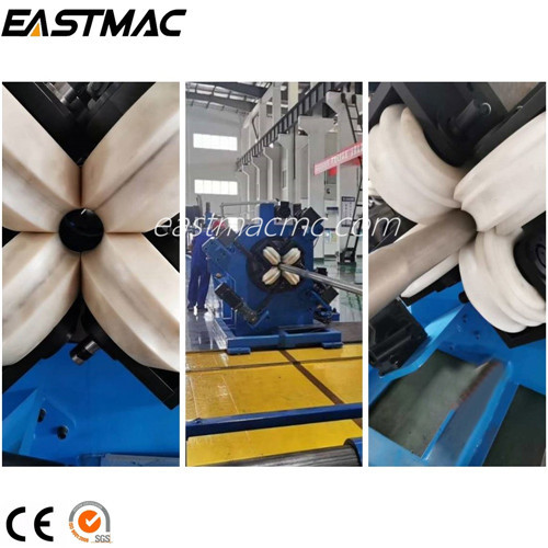 2020 new structure roller type EHV and HV cable Al pipe and Copper tube armoring layer diameter reducer
