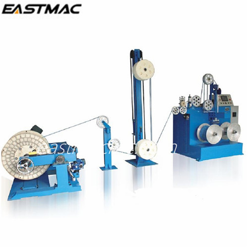 Hot sale cross wire winding machine for Lan cable cat5 cat6 co-axial and communication cables