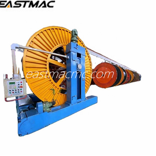 heavy duty big take off machine for electric wire and cable