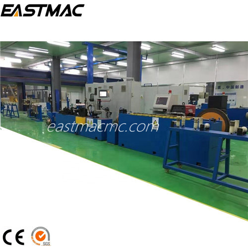 submarine optic fiber composite cable armoring machine metal pipe TIG welding and forming machine corrugation device