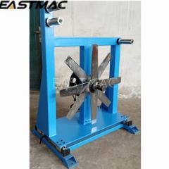 High efficient Single-reel Longitudinal tape Pay-off for wire and cable