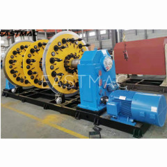 Disc type steel wire armoring machine for amoring electric cables