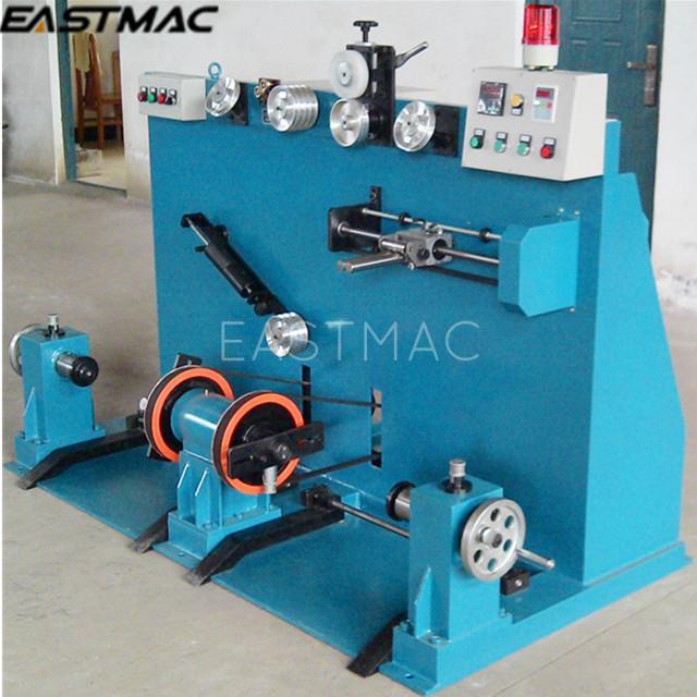 Hot sale double-reel wire and cable rewinding equipment