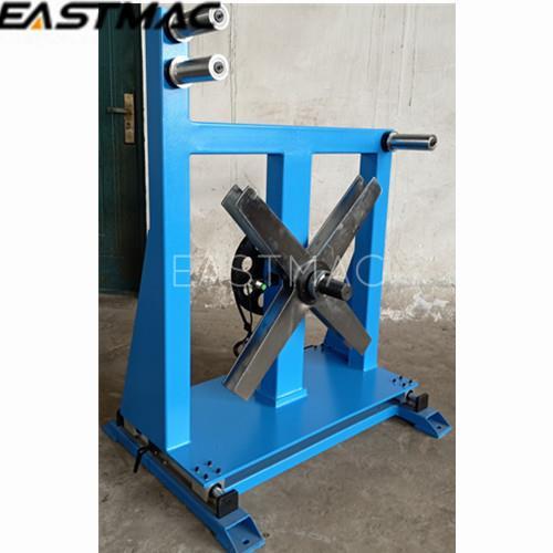 High efficient Single-reel Longitudinal tape Pay-off for wire and cable