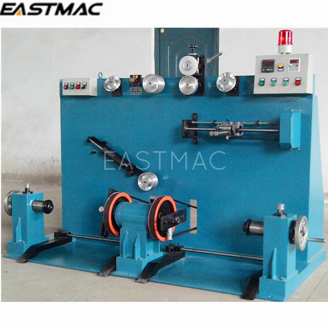 Double-reel wire and cable rewinding equipment from china