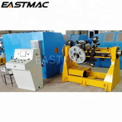 Automatic tape winding machine/Steel tape metal strip taping machine/wrapping machine for wire and cable