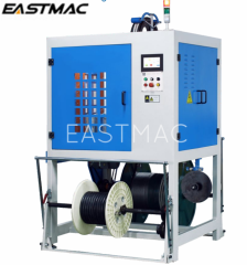 Automatically chemical fiber wire braiding machine braider for cable shielding with doubling machine