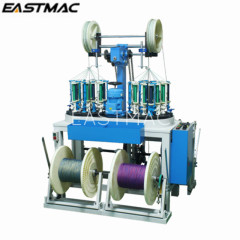 Automatically chemical fiber wire braiding machine braider for cable shielding with doubling machine