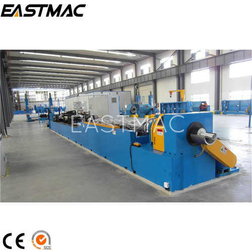 High quality DAG45-180 Argon arc welding and corrugation line tandem with extruder for EHV cable smooth tube diameter reduce