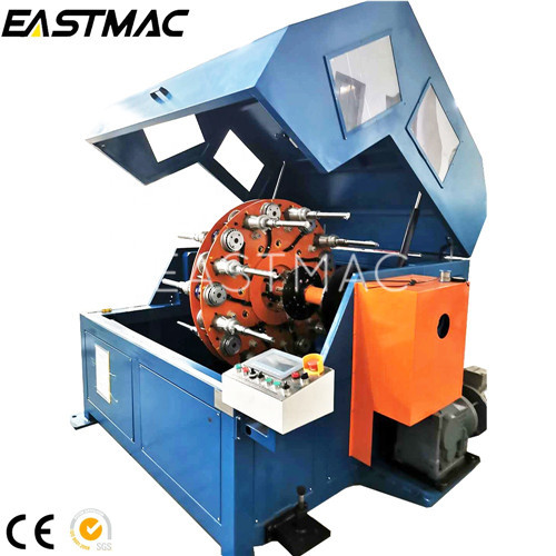 High speed cage type aramid yarn stranding machine with hysteresis brake tension control for optic fiber cable
