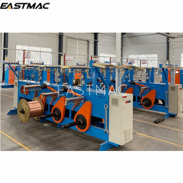 Factory supply high precision double twist bunching/bunch machine with back-twist pay-off