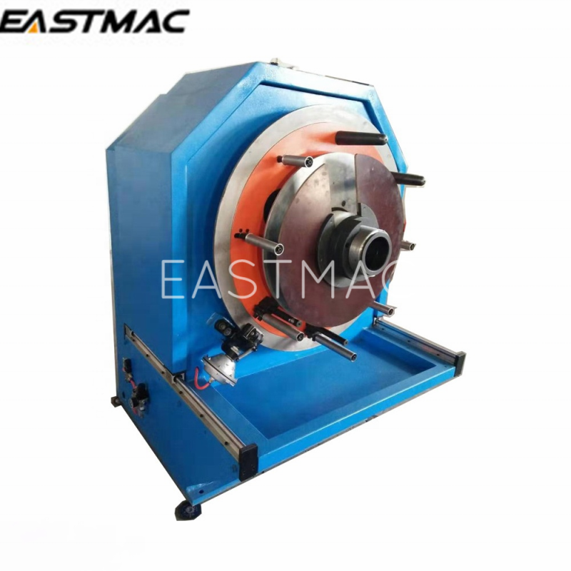 Concentric type Copper Tape Taping Machine bare cu tape wrapping machine copper strip windding device bronzes belt wrapping