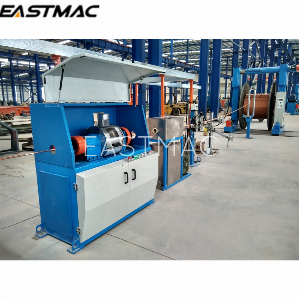 High speed DAG30-90 Aluminium tube forming and sheathing line with corrugator for CATV cables MV cables Railway signal cables