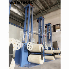 Well designed vertical type wire accumulator and dancer tension controller for pay-off and take-up