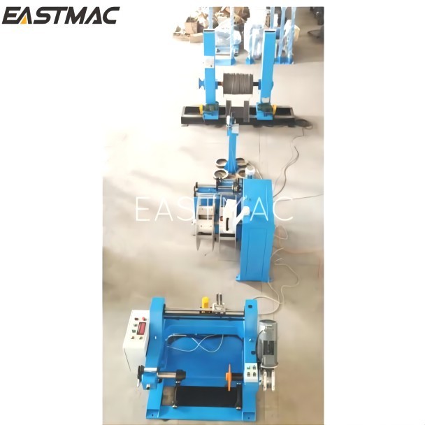 China Factory Supplied Top Quality Fully Automatic Cable Coiler/Coiling/Rewinding Machine
