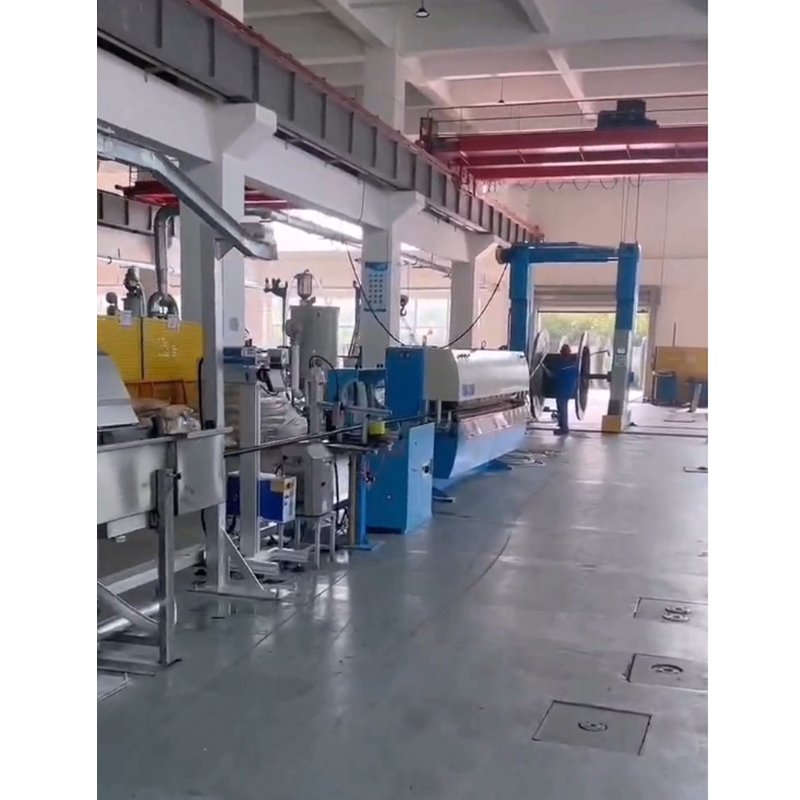 100+120+45 Tandem Extrusion Line Used for fiber optic cables