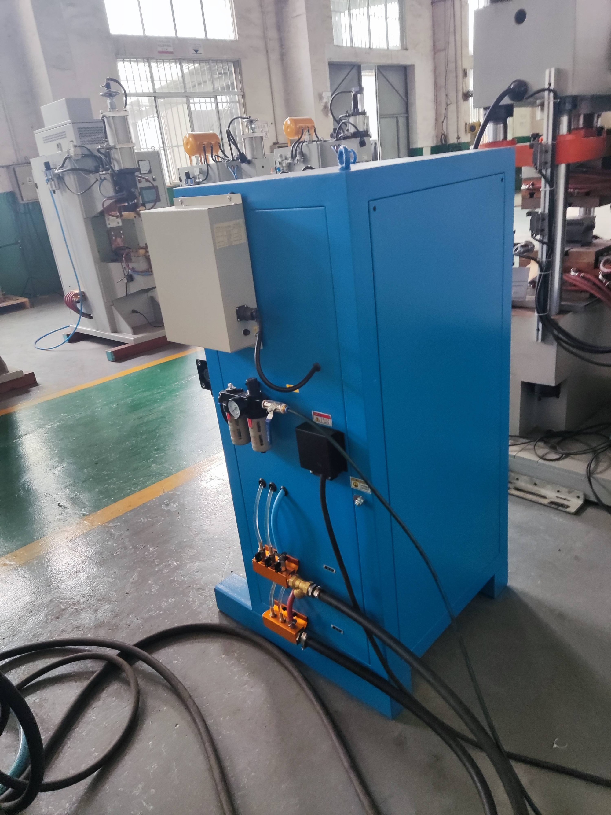 TCW-33U Electric Welding Machine for Copper Tube Welding, Semi-automatic Butt Welding Machine