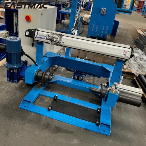 Machinefactory motorized pay-off with tension dancer Used for fiber optic cables