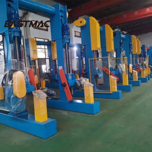 Machinefactory Portal type motorized pay-off and take-up Used for cable and fiber optic cable pay-off and take-up