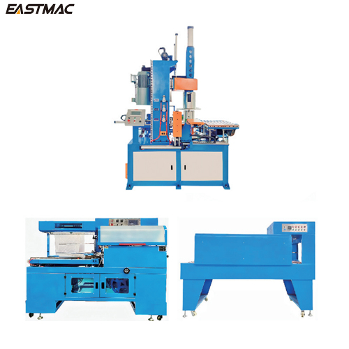 520Automatic Coiling,belting and Shrink Packing Machine Cable Automatic Packaging Assembly Line