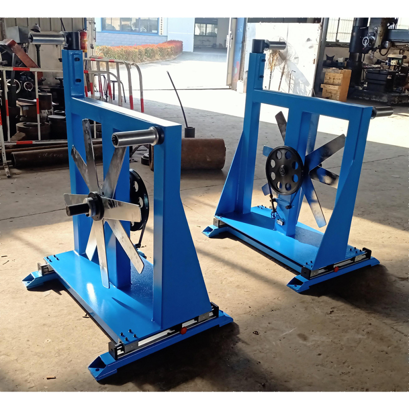 Longitudinal Taping Unit working with cabling machine Used for cable winding machine