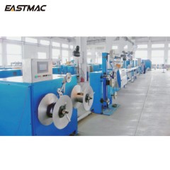 Integrated Machine for Cabling, Sheathing and Coiling for Lan Cable