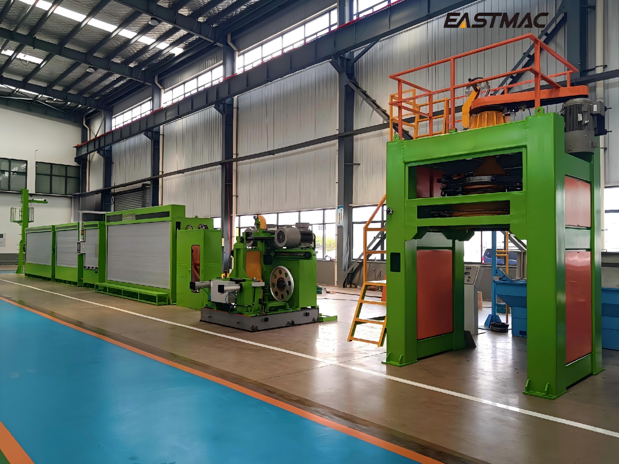 China good quality immersive type Al RBD wire drawing machine with 13 drawing capstan and Aluminum wire coiler