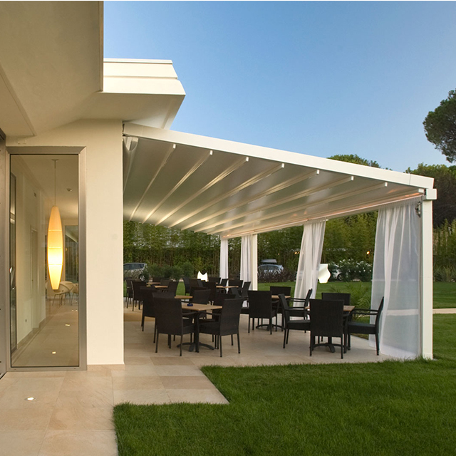 aluminum gazebo with led
