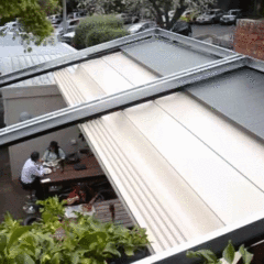aluminum gazebo with led