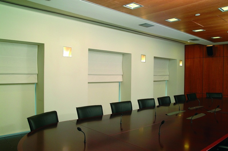Motorized Roman Blinds