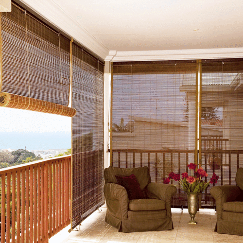 Bamboo Roller Blinds