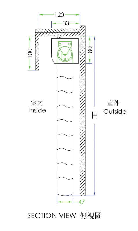 Motorized Shangri-La Blinds