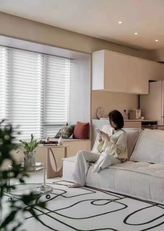 Motorized Shangri-La Blinds