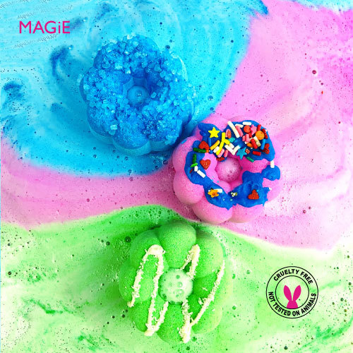 Pineapple Rainbow Bubble Bath Bomb