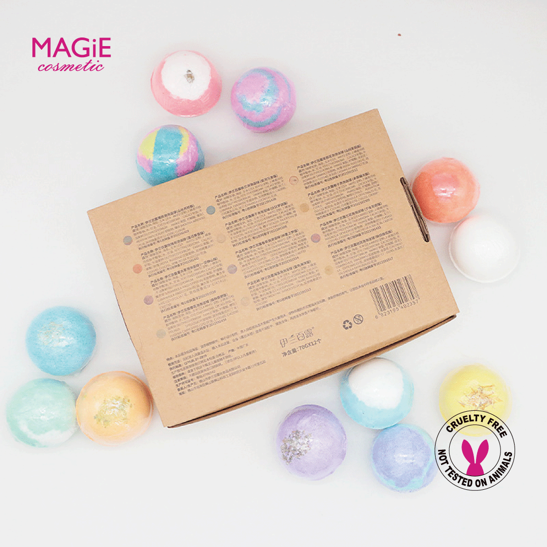 Colorful Bath Bombs Gift Set