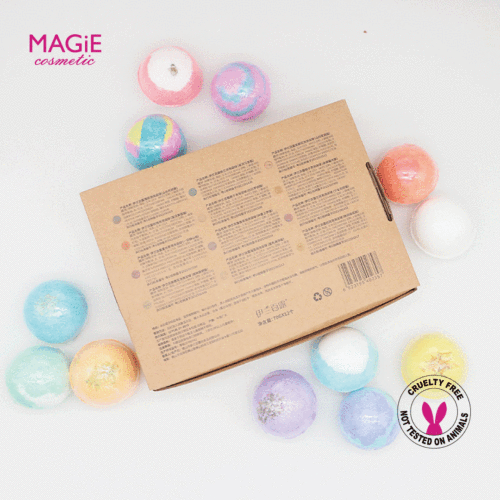 Colorful Bath Bombs Gift Set