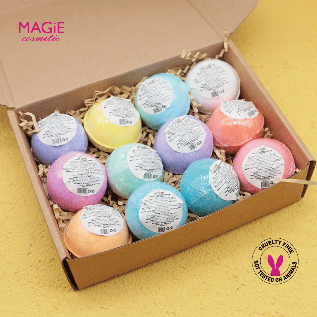 Colorful Bath Bombs Gift Set