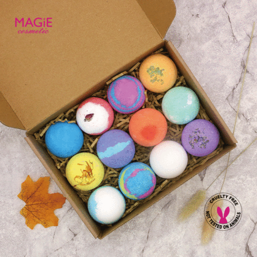 Colorful Bath Bombs Gift Set
