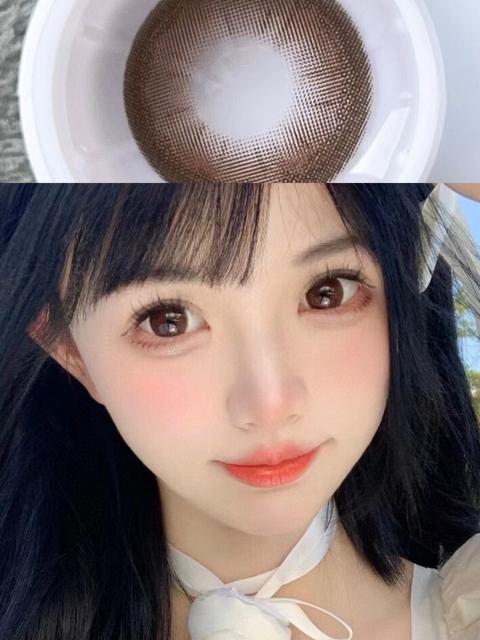 韓國年抛 甜美專屬 梅子氣泡水 防UV放大23.88超大直徑
